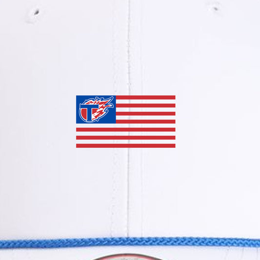 White/ Royal - FRONT