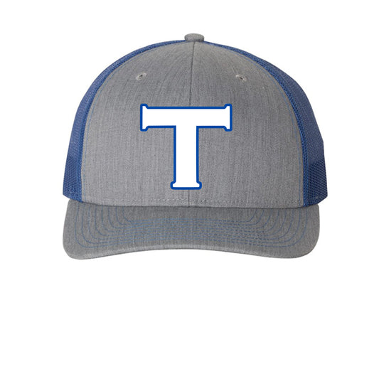 Heather Grey/ Royal - FRONT