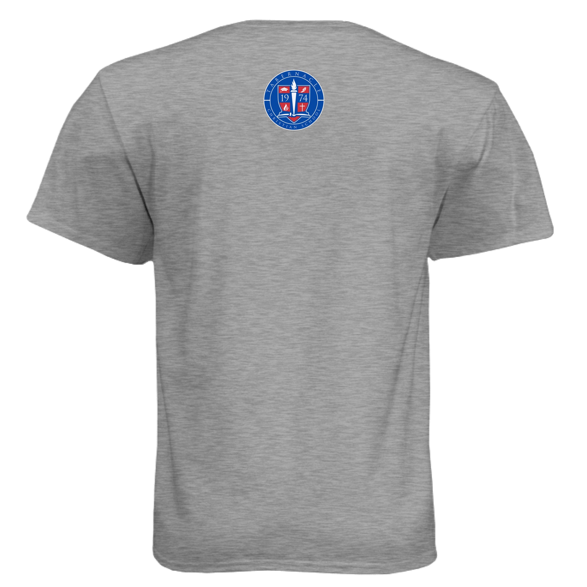 Dark Heather Grey (60/40) - BACK