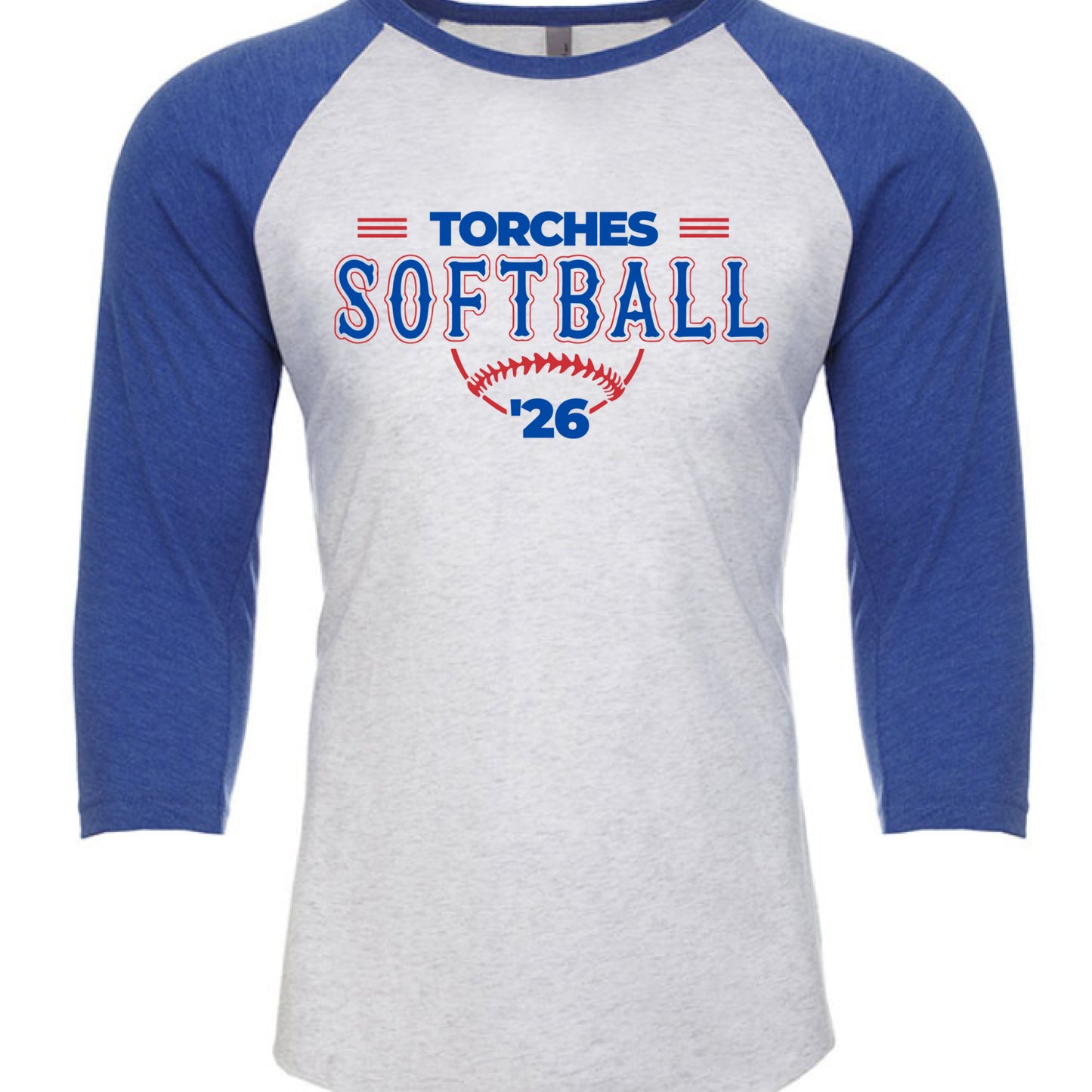 Vintage Royal/ Heather White - FRONT